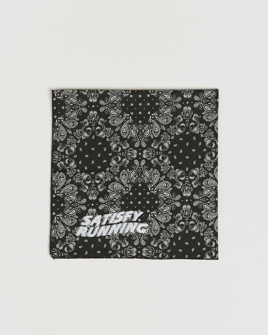 Herren | Satisfy Japanese Cotton Bandana Black | Satisfy | Japanese Cotton Bandana Black