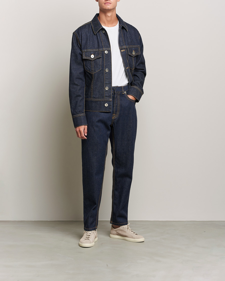 Herren | Jacken | Lanvin | Denim Jacket Navy Blue