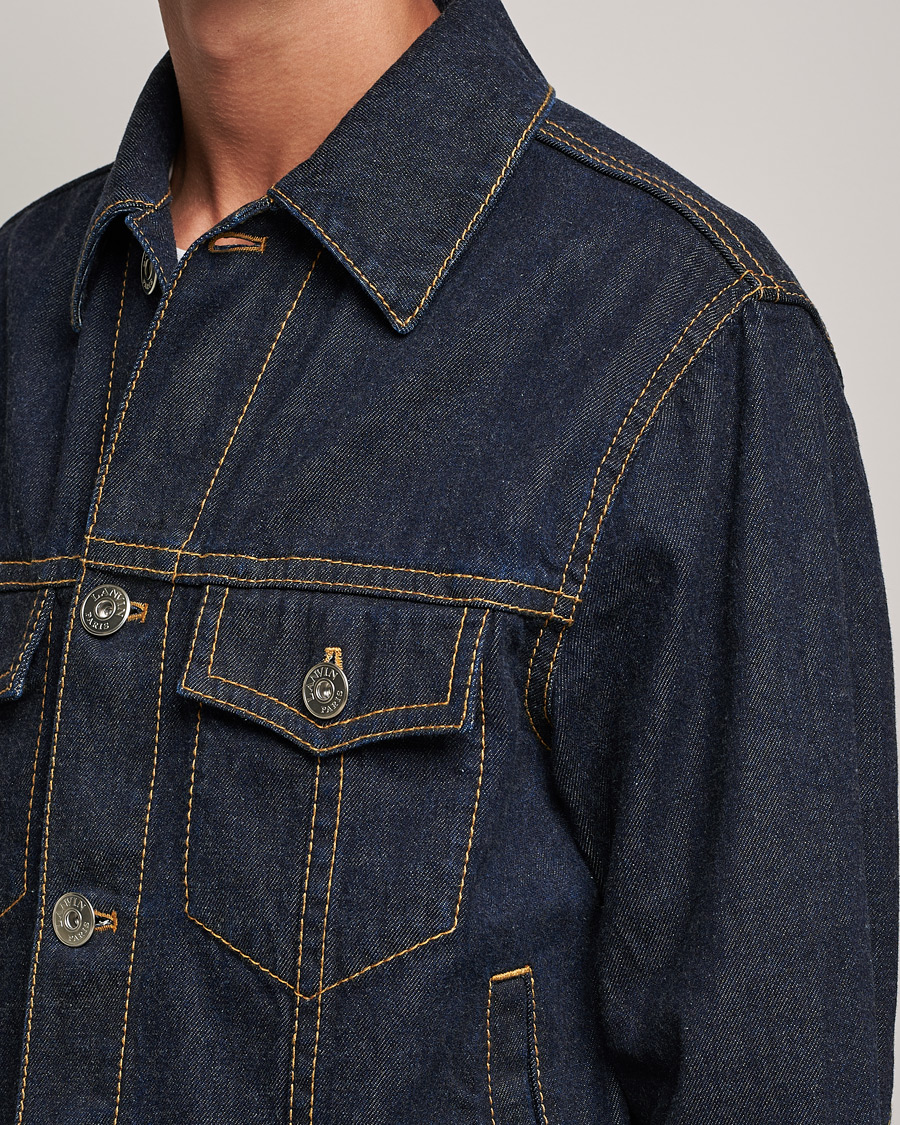 Herren | Jacken | Lanvin | Denim Jacket Navy Blue