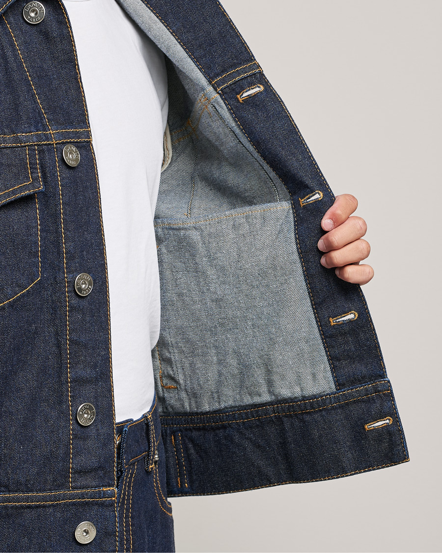 Herren | Jacken | Lanvin | Denim Jacket Navy Blue
