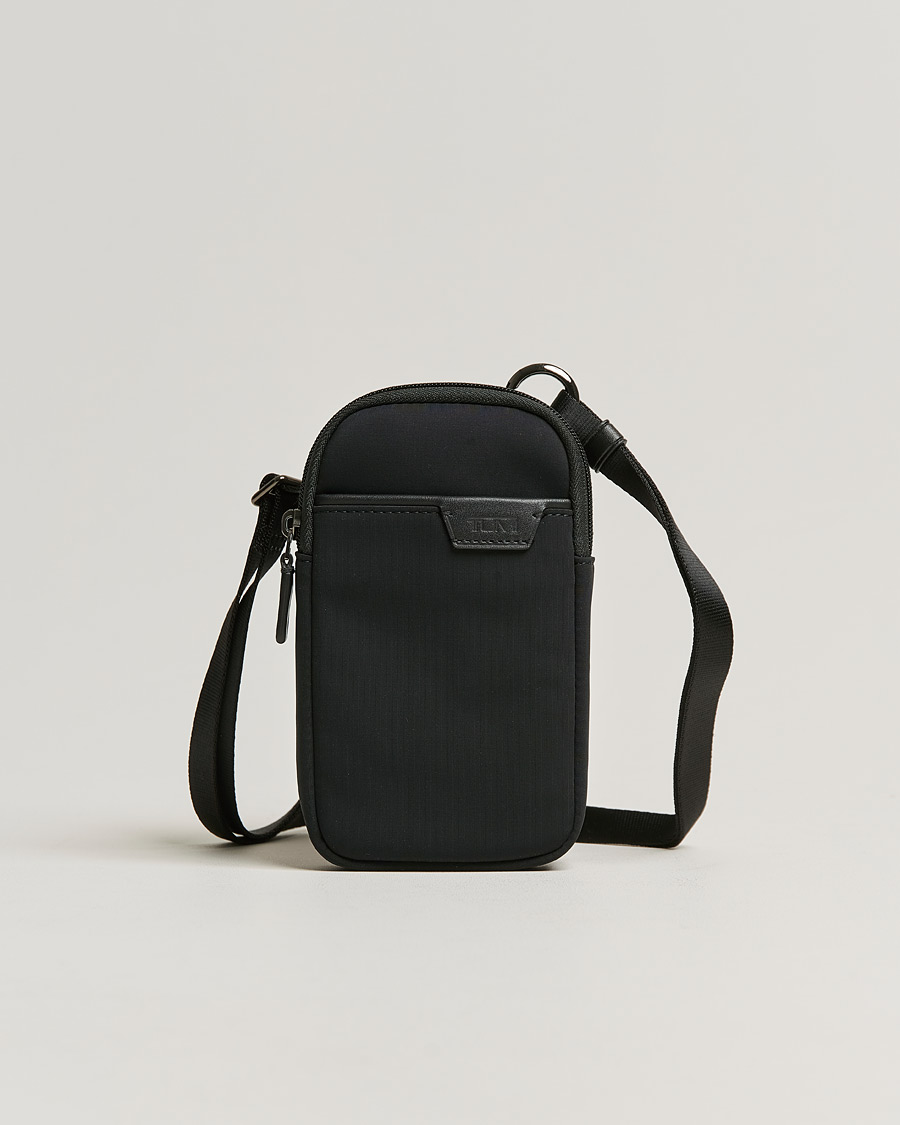 Herren | TUMI Harrison Beech Small Crossbody Pouch Black | TUMI | Harrison Beech Small Crossbody Pouch Black
