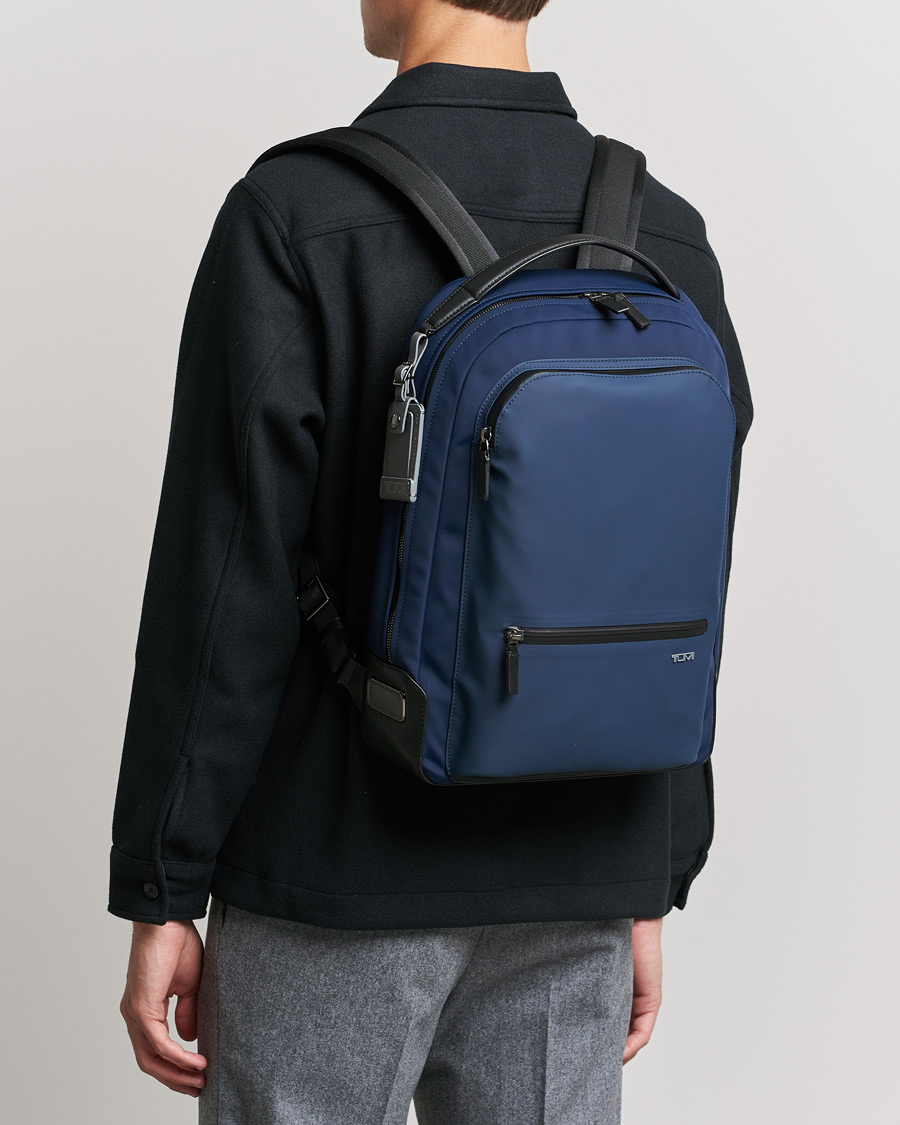 Herren | TUMI Harrison Bradner Backpack Navy/Navy | TUMI | Harrison Bradner Backpack Navy/Navy