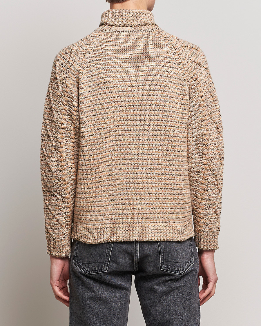 Herren | Pullover | Snow Peak | Alpaca Mix Turtleneck Ecru