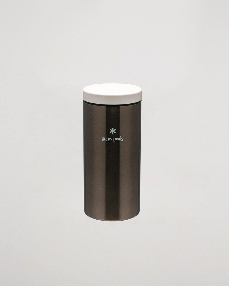 Herren | Snow Peak Kanpai Thermal Bottle Dark Silver | Snow Peak | Kanpai Thermal Bottle Dark Silver