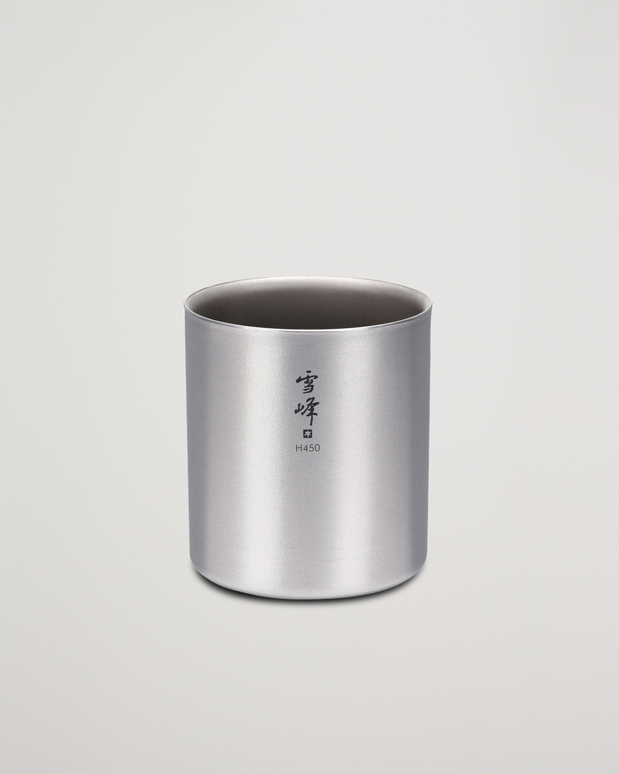 Herren | Outdoor living | Snow Peak | Double Wall Stacking Mug 450 Titanium