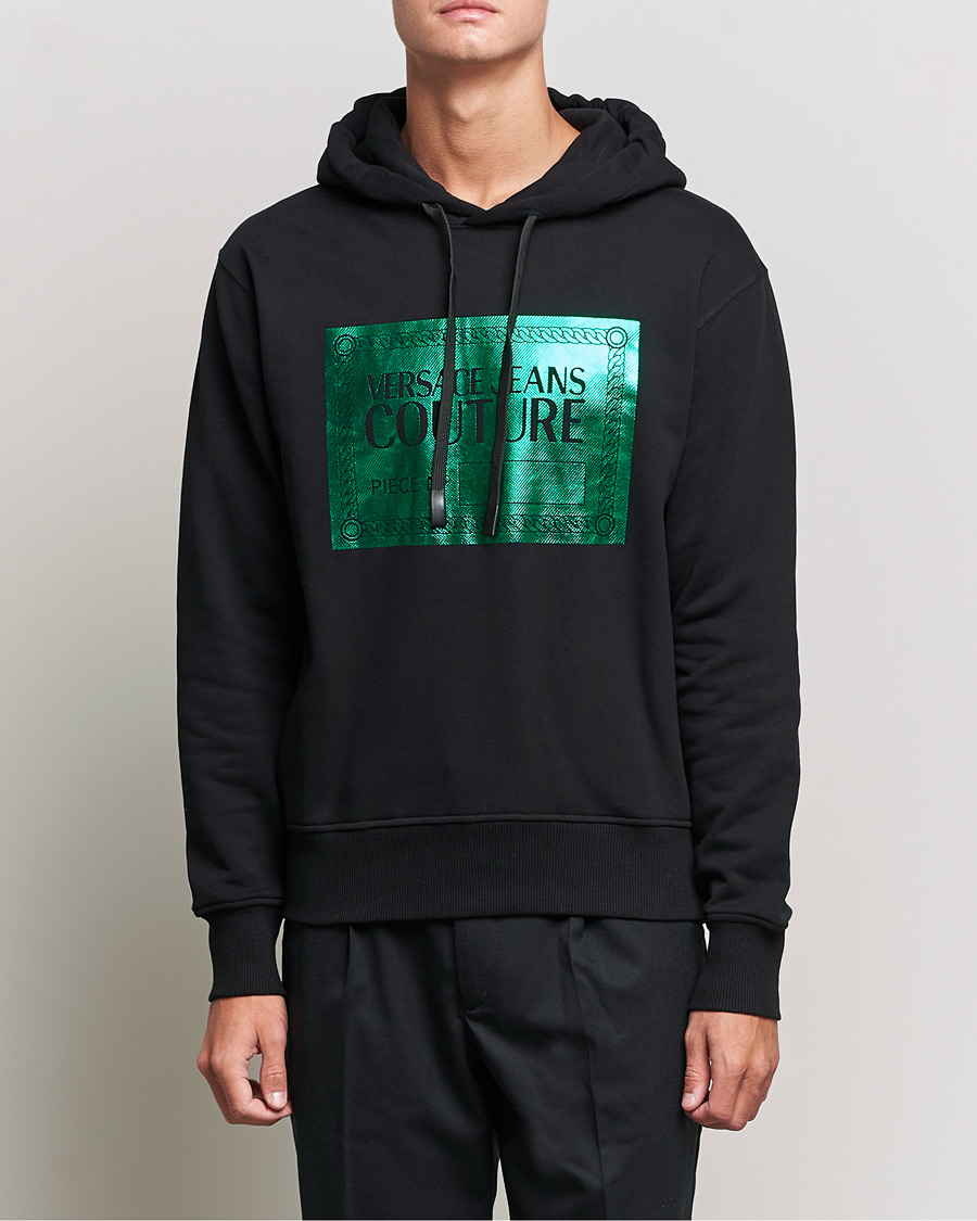 Herren | Pullover | Versace Jeans Couture | Piece Nr Hoodie Black