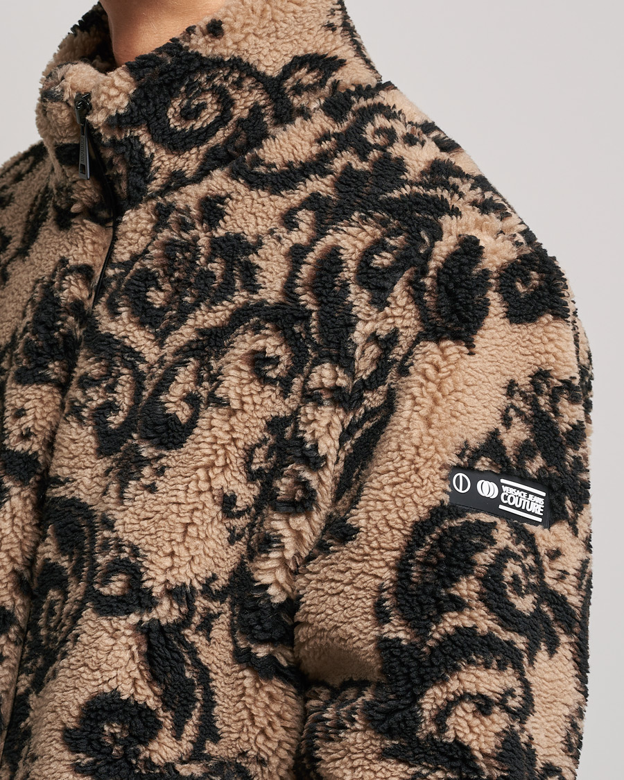 Herren | Jacken | Versace Jeans Couture | Teddy Jacquard Jacket Tortora
