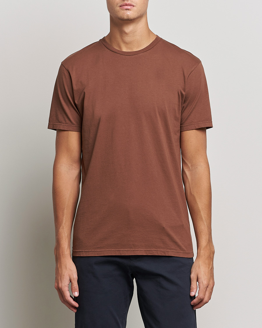 Herren | Kurzarm T-Shirt | Colorful Standard | Classic Organic T-Shirt Cinnamon Brown