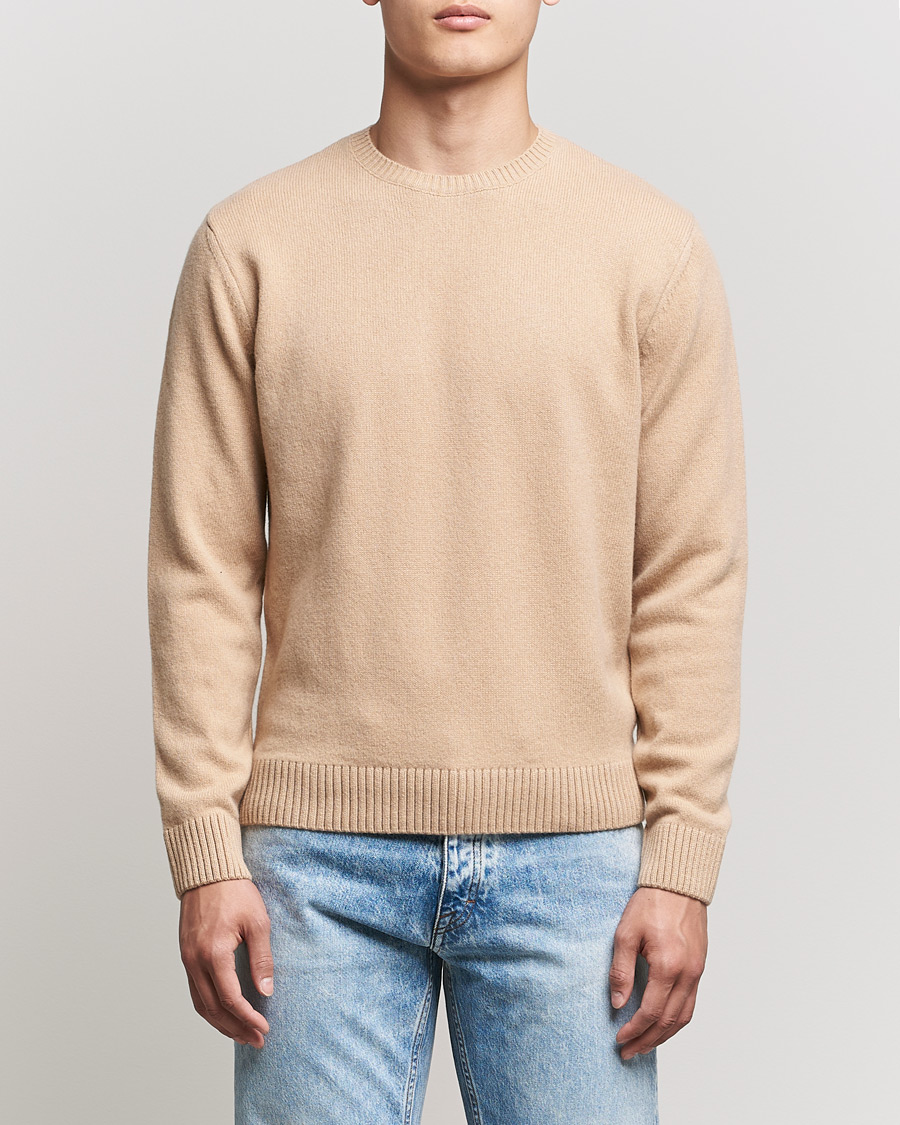 Herren | Pullover | Colorful Standard | Classic Merino Wool Crew Neck Honey Beige