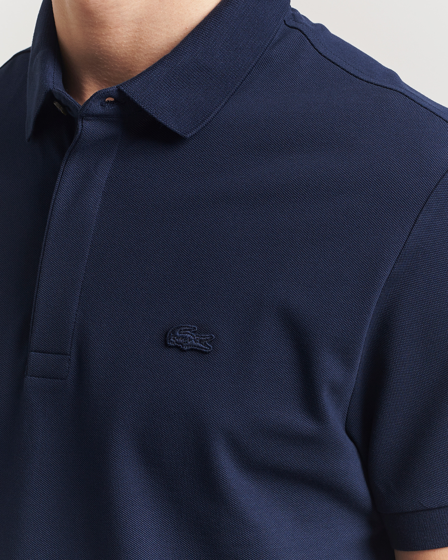 Herren | Poloshirts | Lacoste | Paris Polo Piké Navy Blue