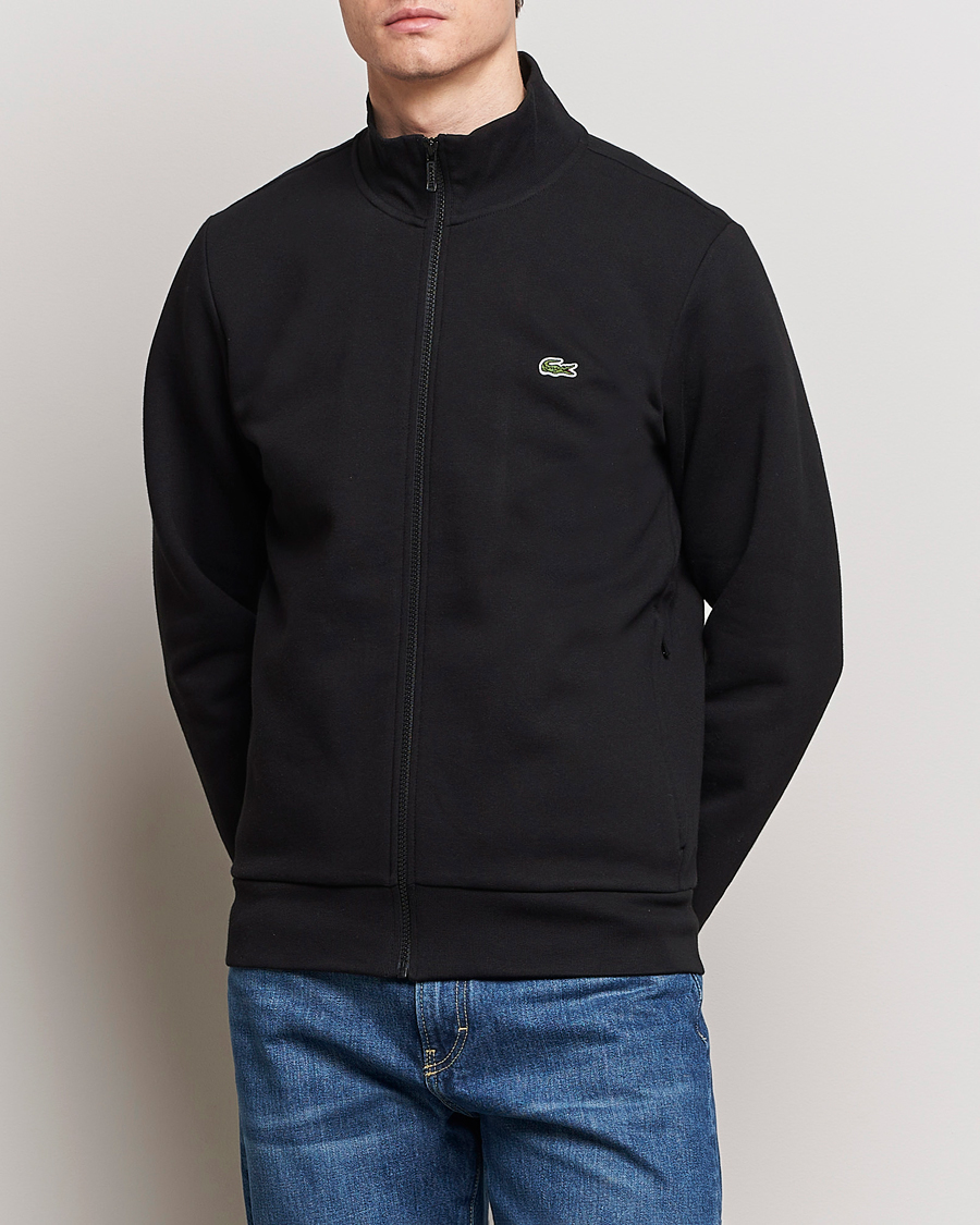 Herren | Kleidung | Lacoste | Full Zip Sweater Black