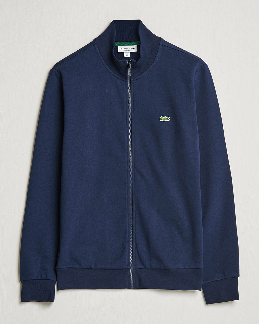 Herren | Pullover | Lacoste | Full Zip Sweater Navy Blue