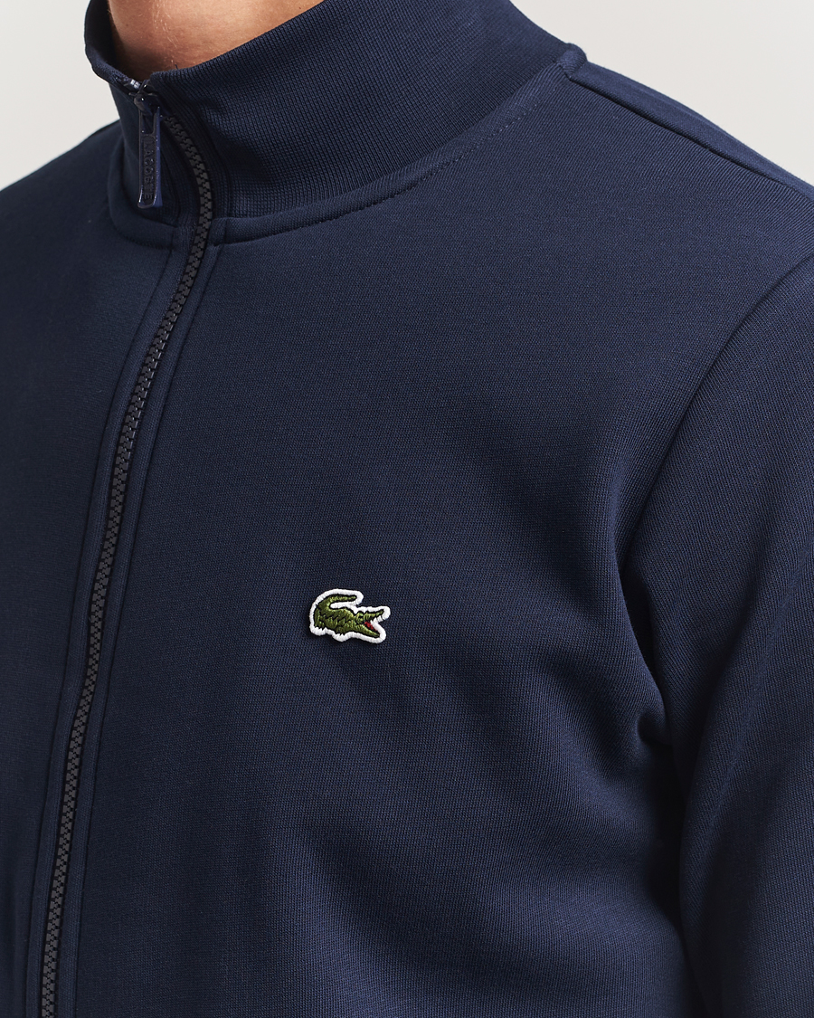 Herren | Pullover | Lacoste | Full Zip Sweater Navy Blue