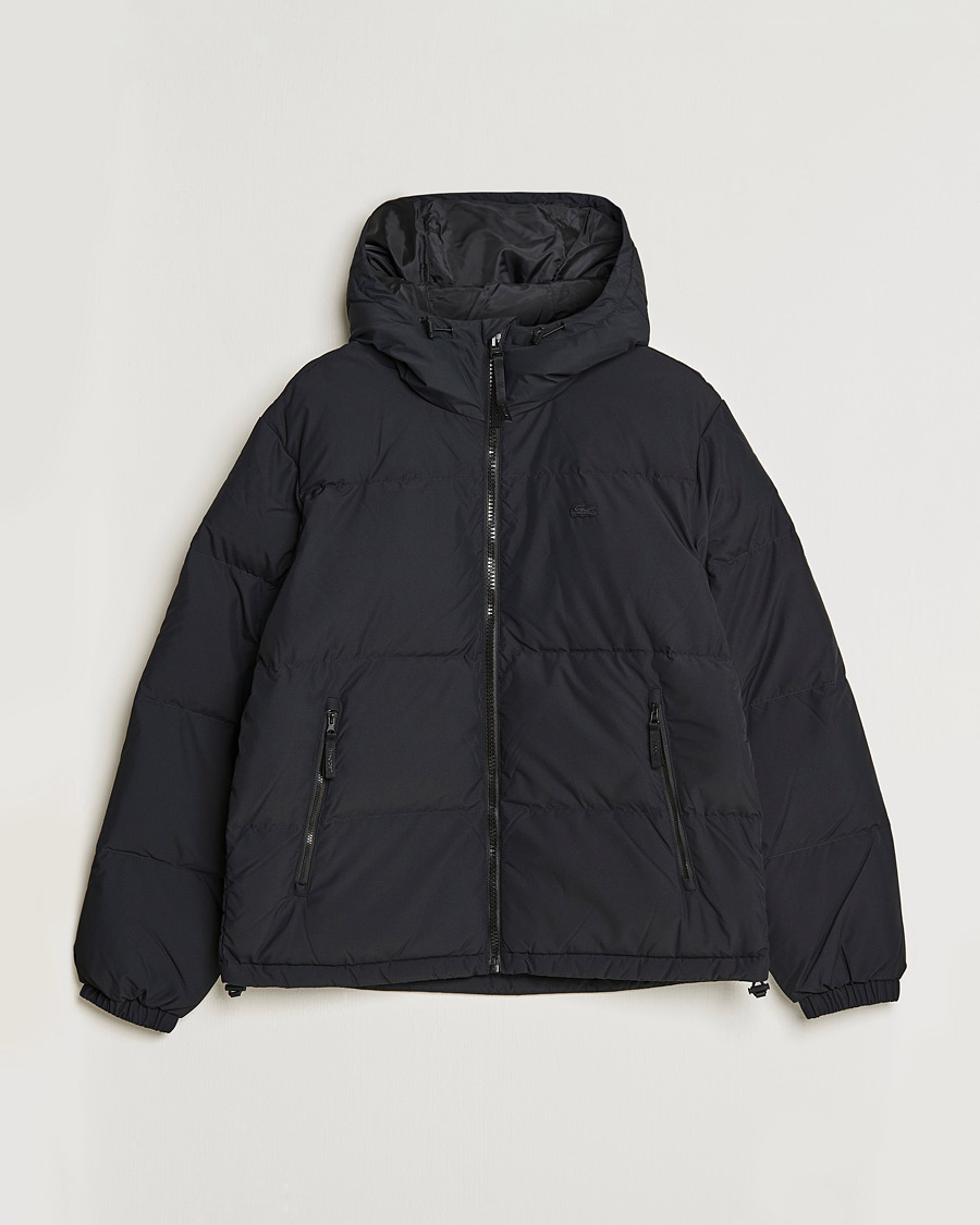 Herren | Jacken | Lacoste | Hooded Lightweight Jacket Black