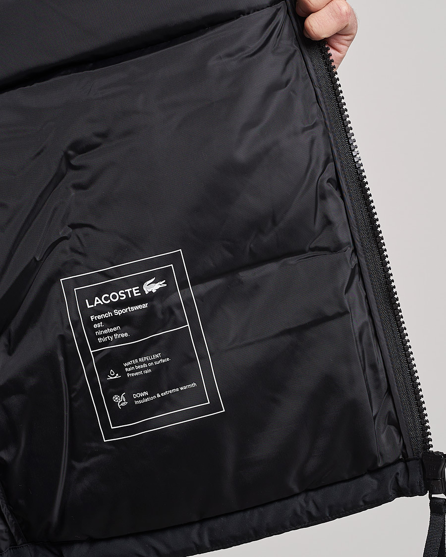 Herren | Jacken | Lacoste | Hooded Lightweight Jacket Black