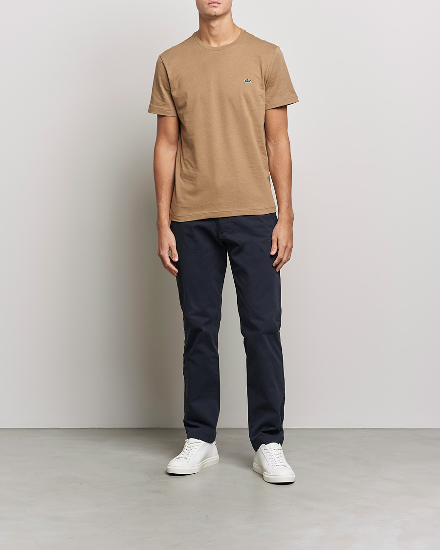 Herren | T-Shirts | Lacoste | Crew Neck Tee Leafy