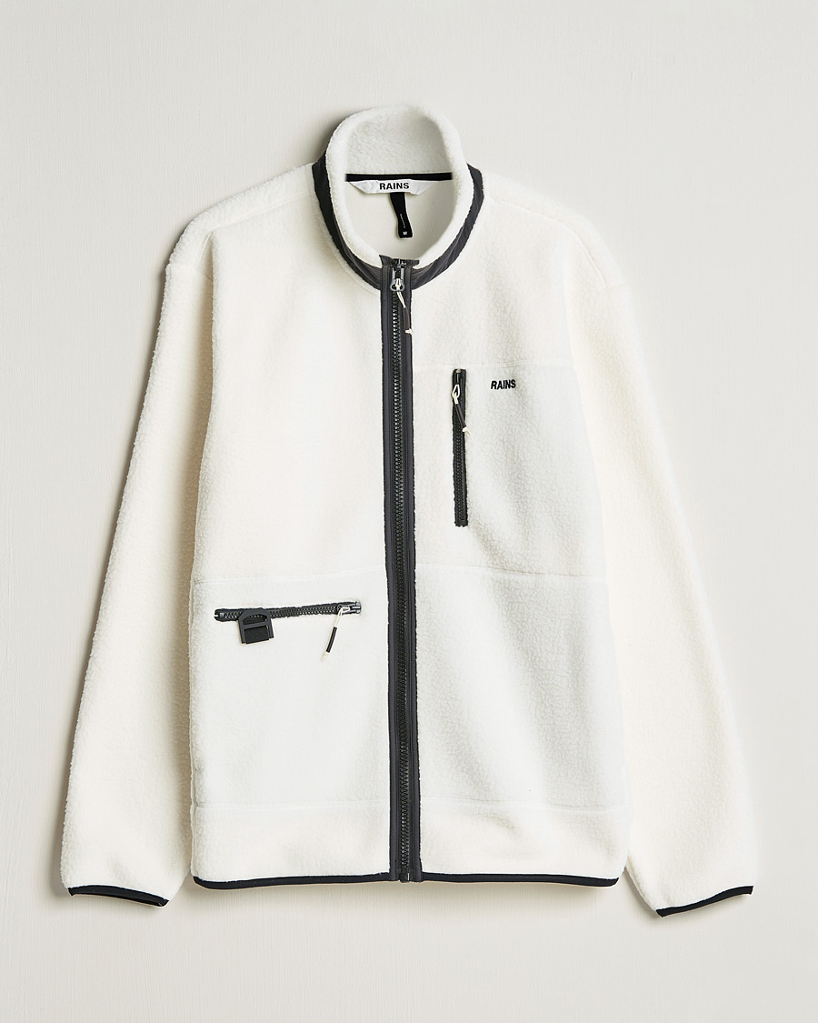 Herren | Pullover | RAINS | Heavy Fleece Full Zip Jacket Fossil