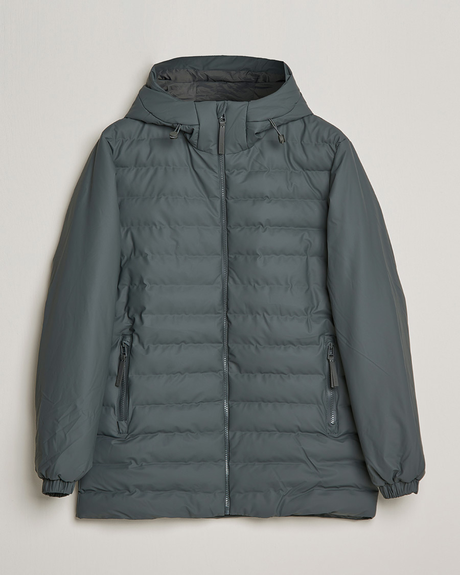 Herren | Jacken | RAINS | Trekker Hooded Jacket Slate Grey