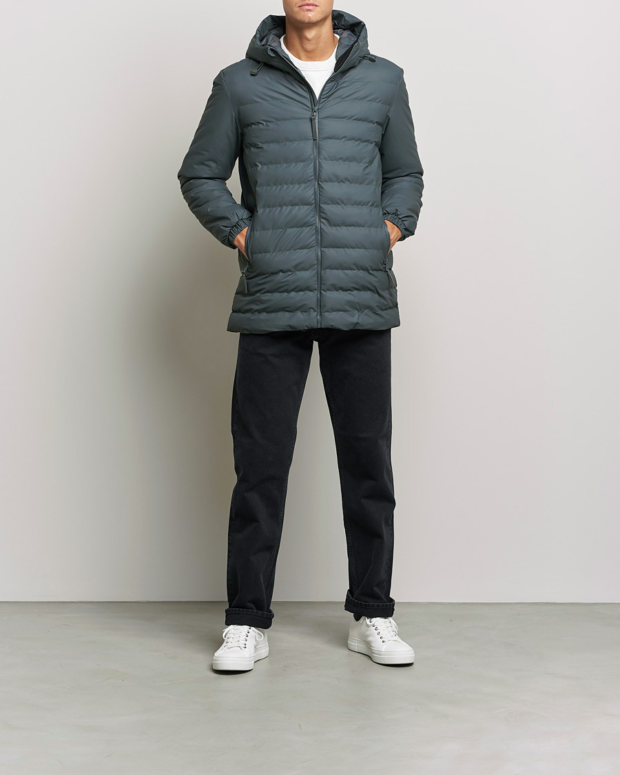 Herren | Jacken | RAINS | Trekker Hooded Jacket Slate Grey