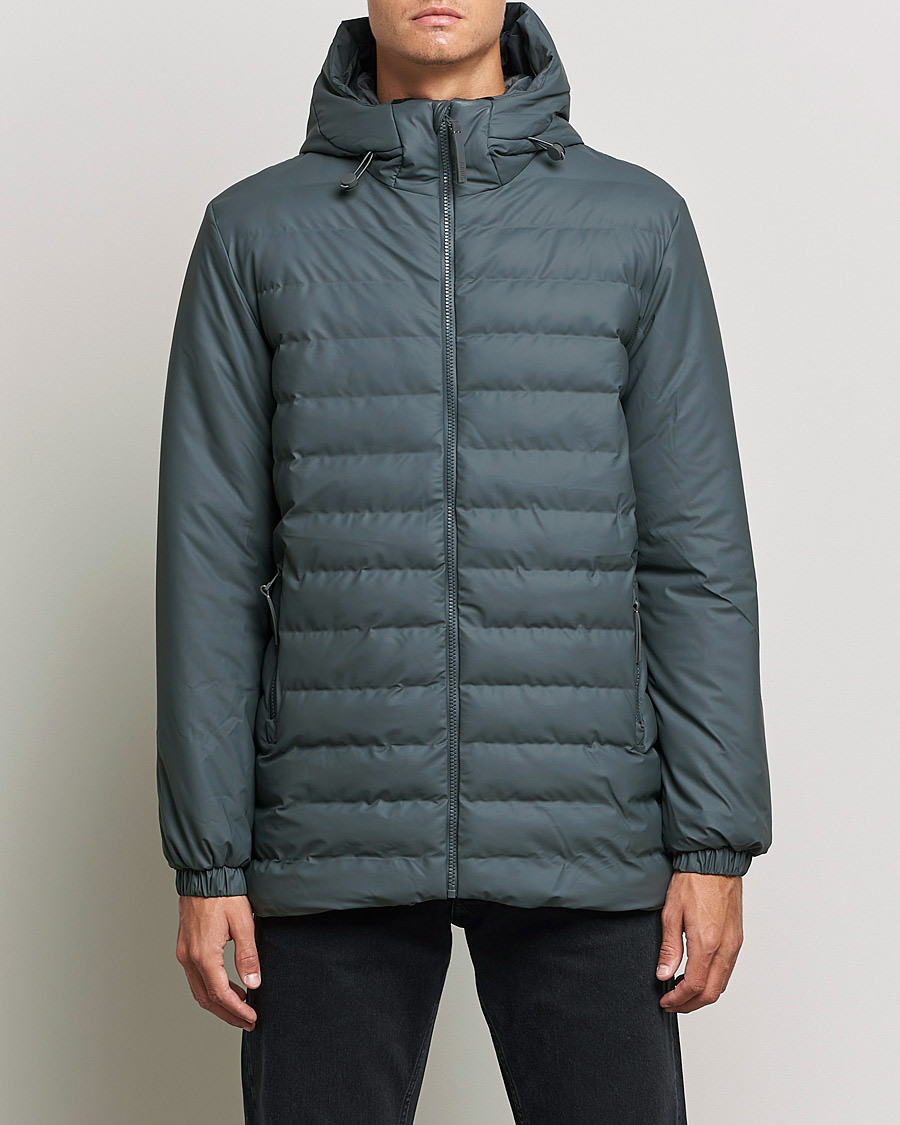 Herren | Jacken | RAINS | Trekker Hooded Jacket Slate Grey