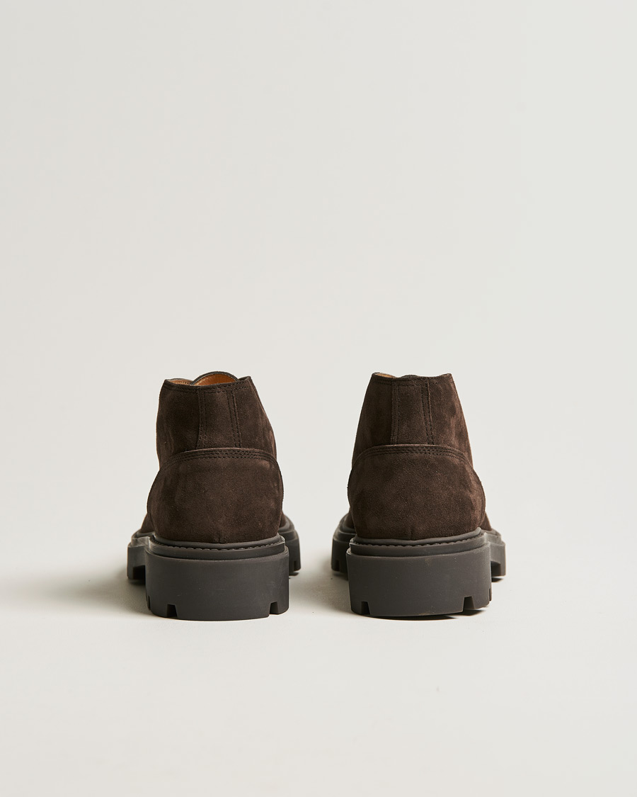Herren | Tod's Heavy Winter Boots Dark Brown Suede | Tod's | Heavy Winter Boots Dark Brown Suede