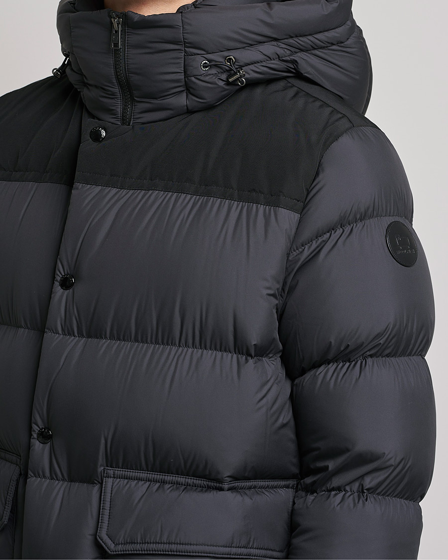 Herren | Jacken | Woolrich | Microfiber Sierra Padded Jacket Black