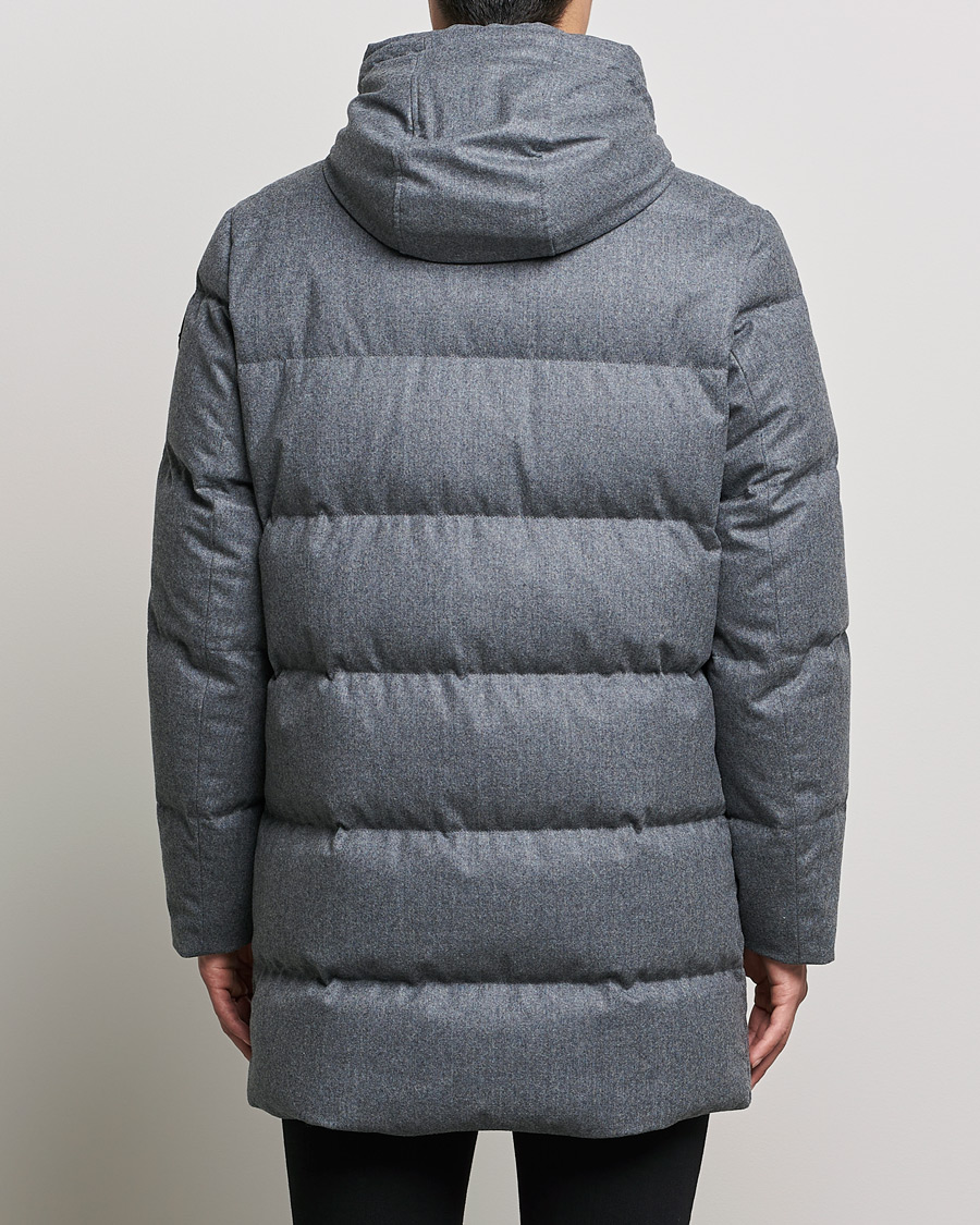 Herren | Jacken | Woolrich | Luxe Long Parka Medium Grey Melange