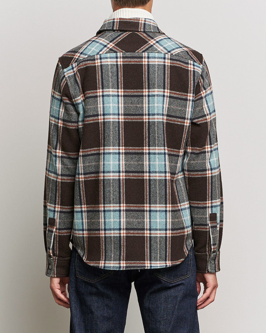 Herren | Hemden | Woolrich | Alaskan Melton Wool Overshirt Desert Check