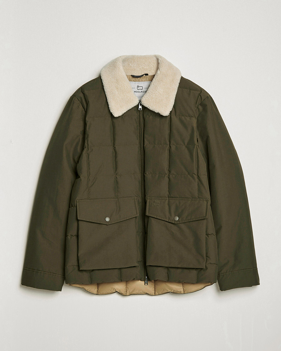 Herren | Jacken | Woolrich | Duster Blizzard Jacket Dark Green