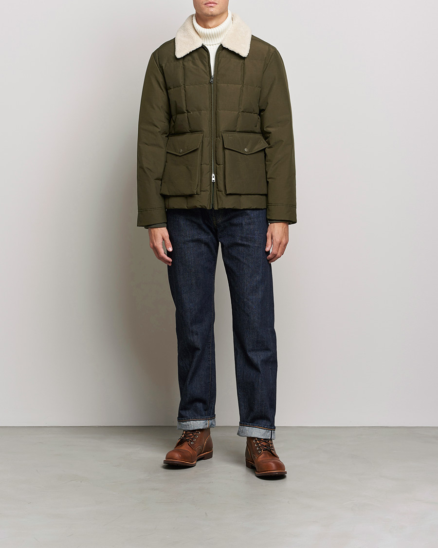 Herren | Jacken | Woolrich | Duster Blizzard Jacket Dark Green