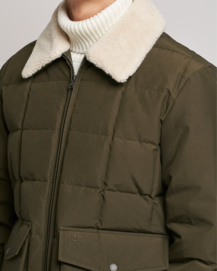 Herren | Jacken | Woolrich | Duster Blizzard Jacket Dark Green