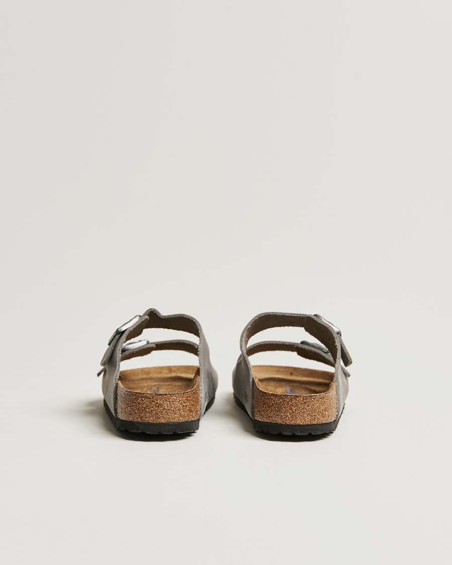 Herren | BIRKENSTOCK Arizona Soft Footbed Iron Oiled Leather | BIRKENSTOCK | Arizona Soft Footbed Iron Oiled Leather