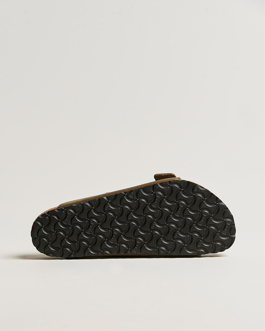 Herren | Sandalen & Pantoletten | BIRKENSTOCK | Arizona Soft Footbed Faded Khaki Oiled Leather