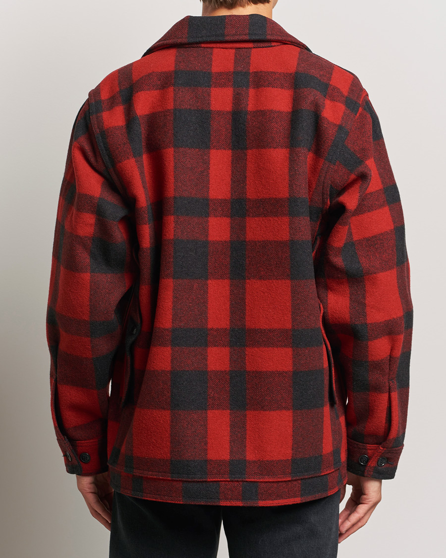 Herren | Jacken | Filson | Mackinaw Wool Cruiser Red/Black Plaid