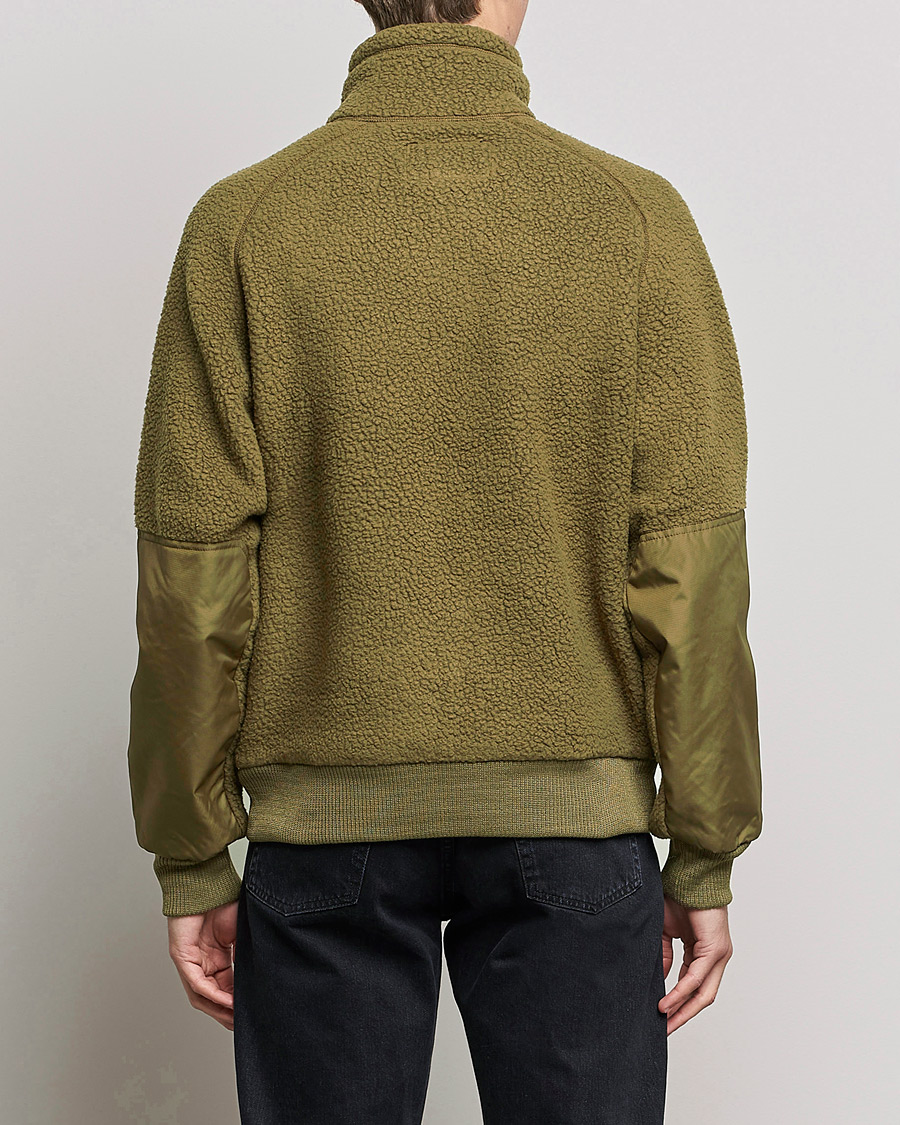 Herren | Pullover | Filson | Sherpa Fleece Jacket Marsh Olive