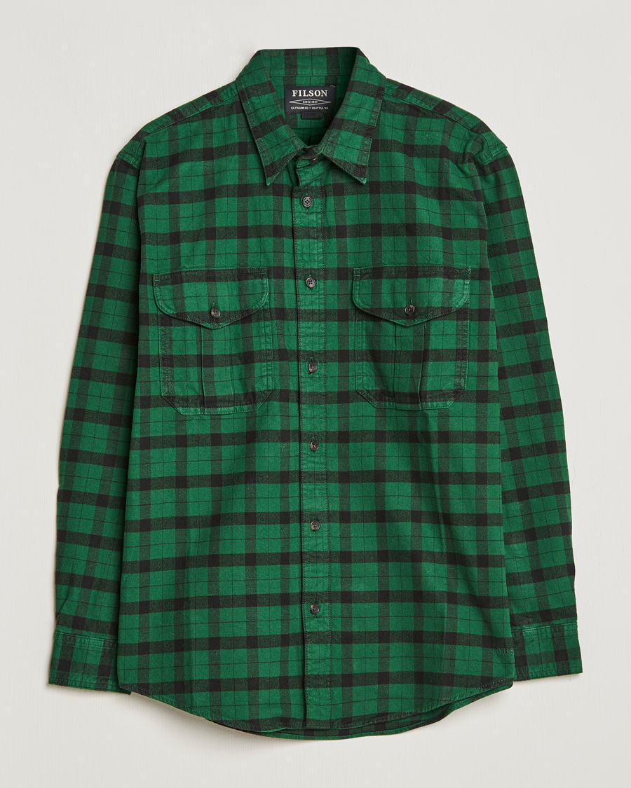 Herren | Hemden | Filson | Alaskan Guide Shirt Bottle Green Black