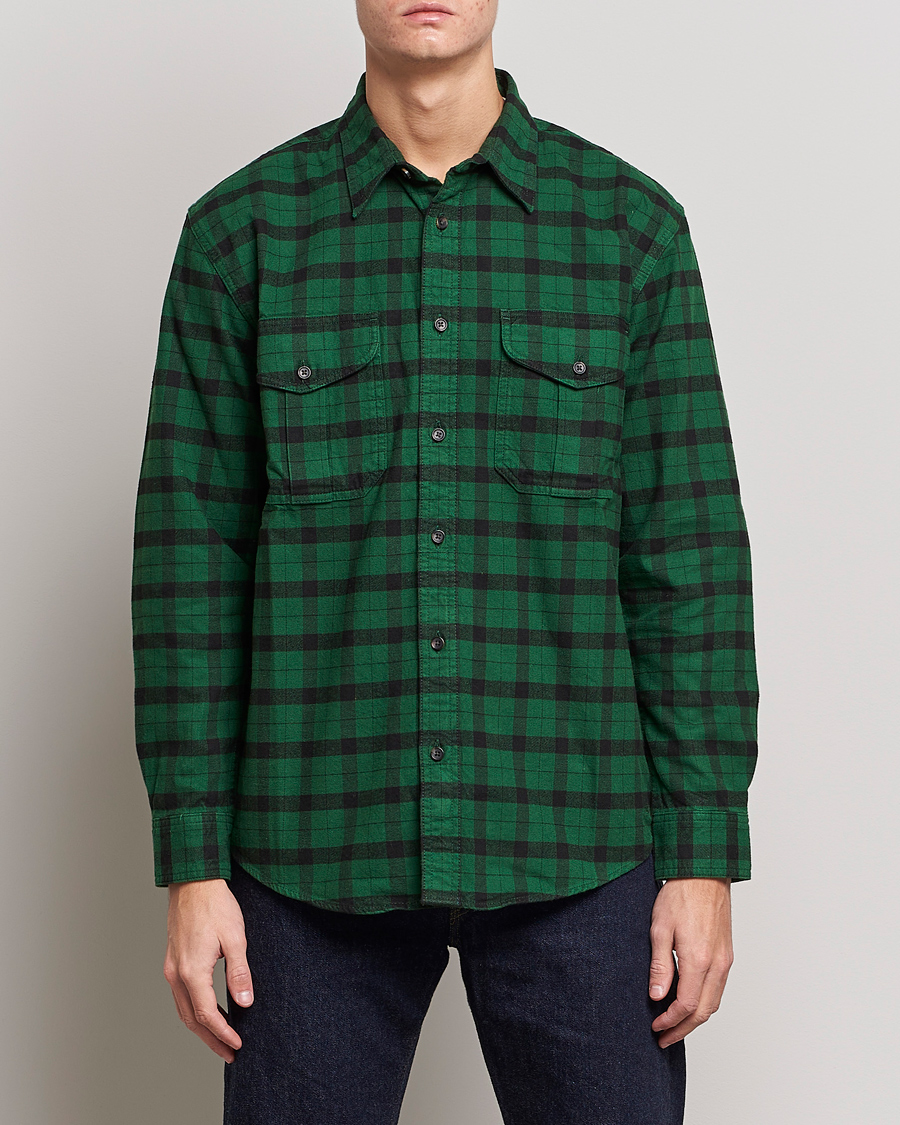 Herren | Hemden | Filson | Alaskan Guide Shirt Bottle Green Black