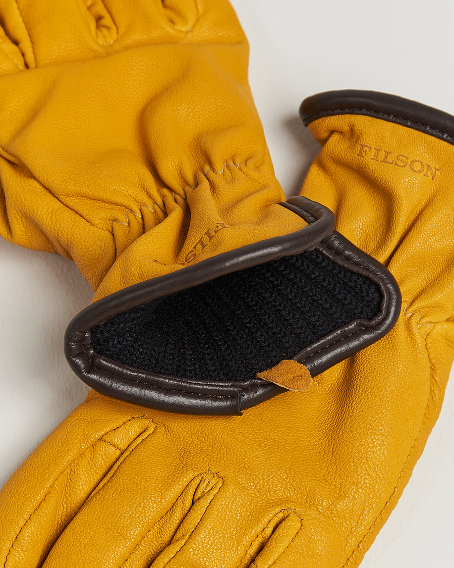 Herren | Filson Original Lined Goatskin Gloves Tan | Filson | Original Lined Goatskin Gloves Tan