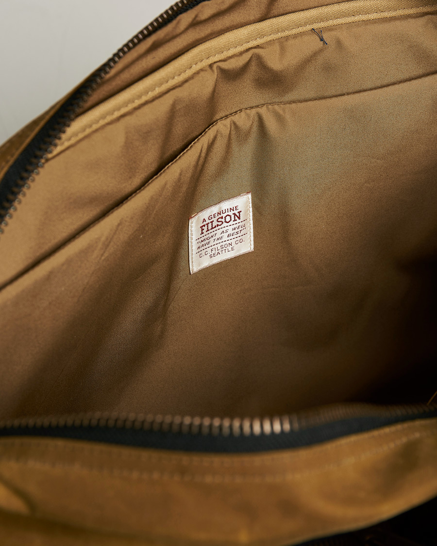 Herren | Filson 24-Hour Tin Briefcase Dark Tan | Filson | 24-Hour Tin Briefcase Dark Tan