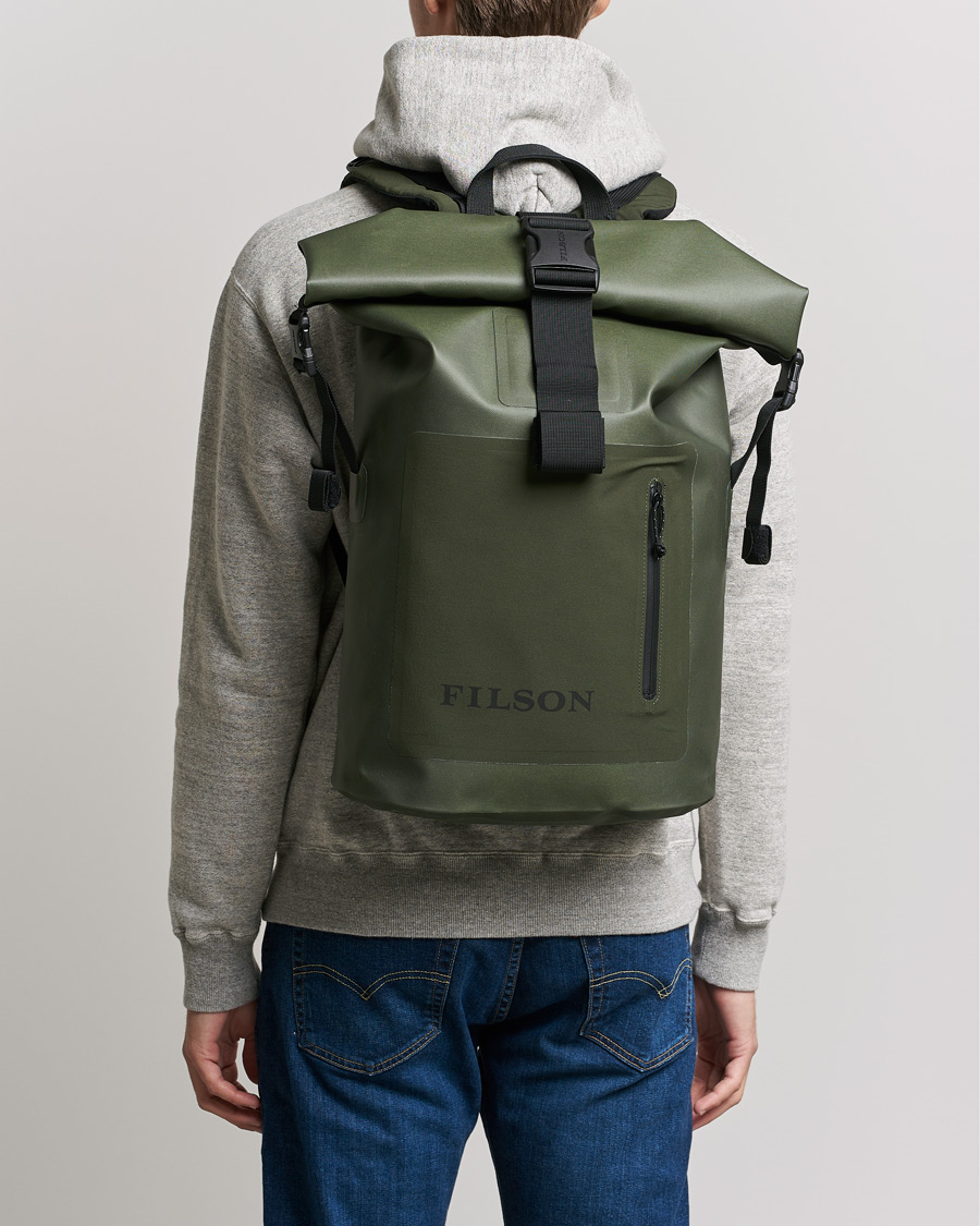 Herr | Väskor | Filson | Dry Backpack Green