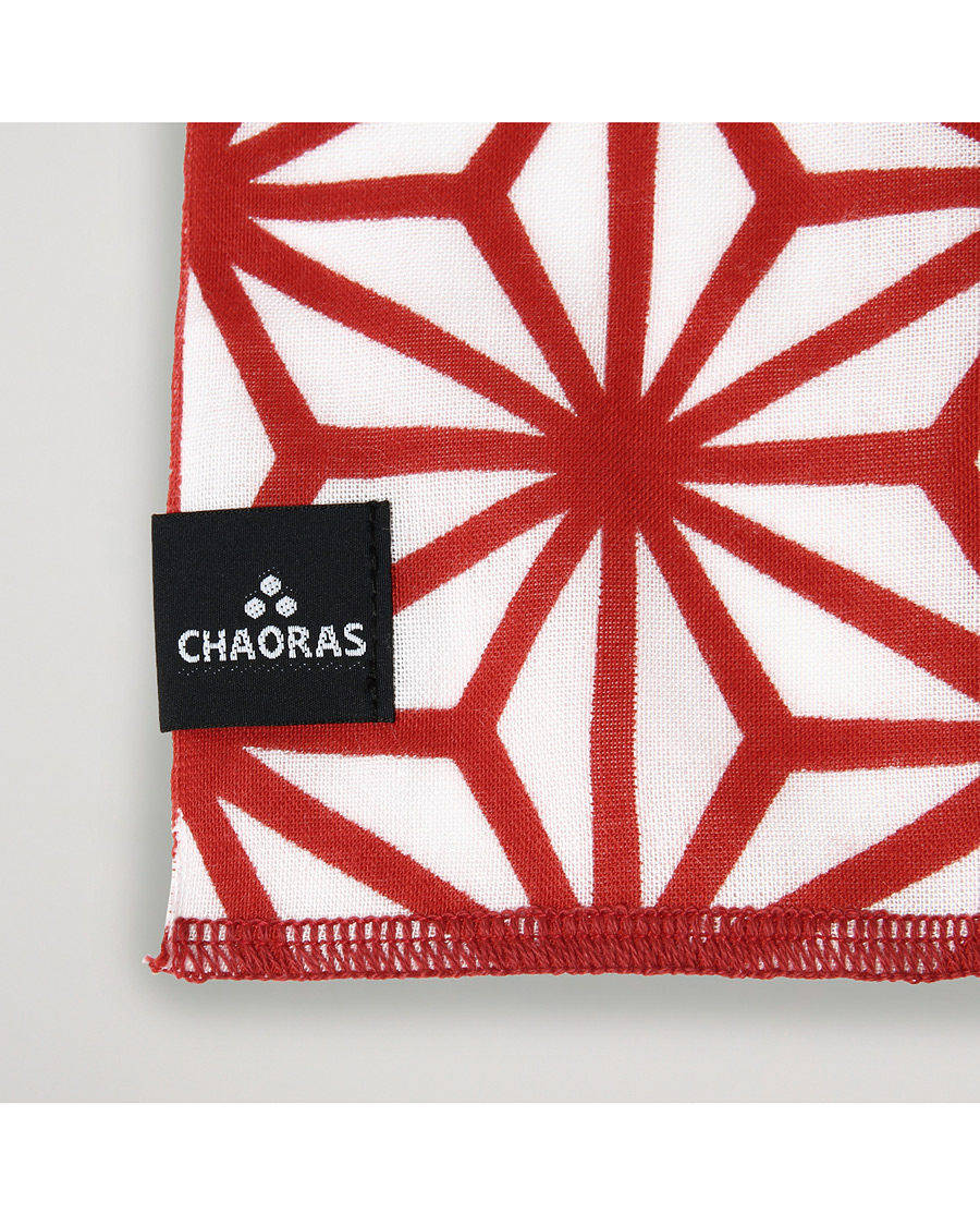 Herren | Beams Japan Chaoras Hand Towel White/Red | Beams Japan | Chaoras Hand Towel White/Red