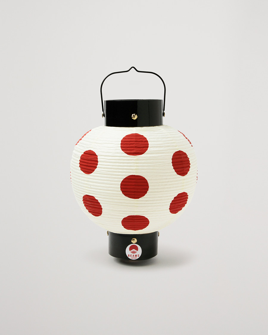 Herren | Beams Japan Polka Dot Paper Lantern Red | Beams Japan | Polka Dot Paper Lantern Red