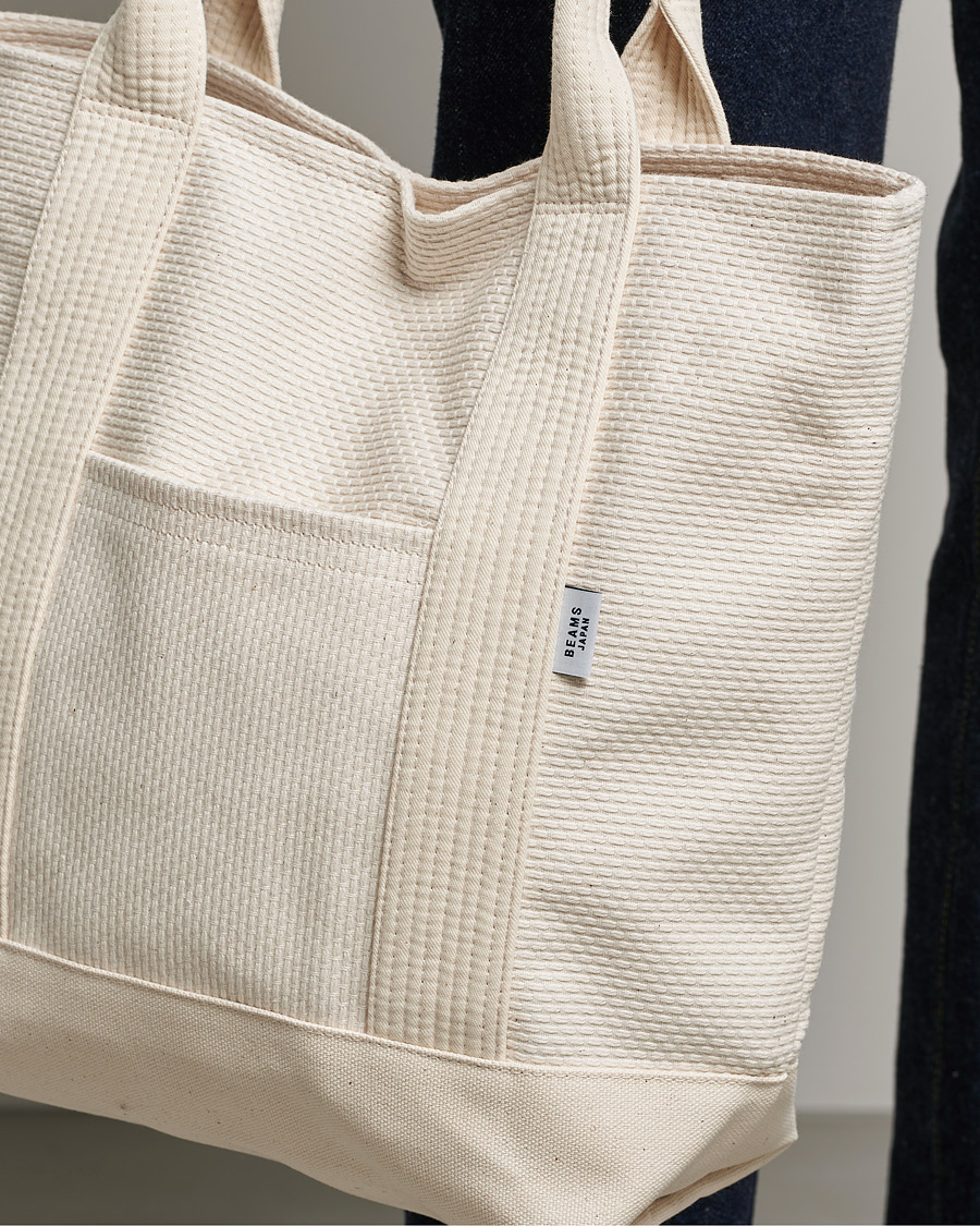 Herren | Beams Japan x Sasicco Obi Tote Bag Natural | Beams Japan | x Sasicco Obi Tote Bag Natural