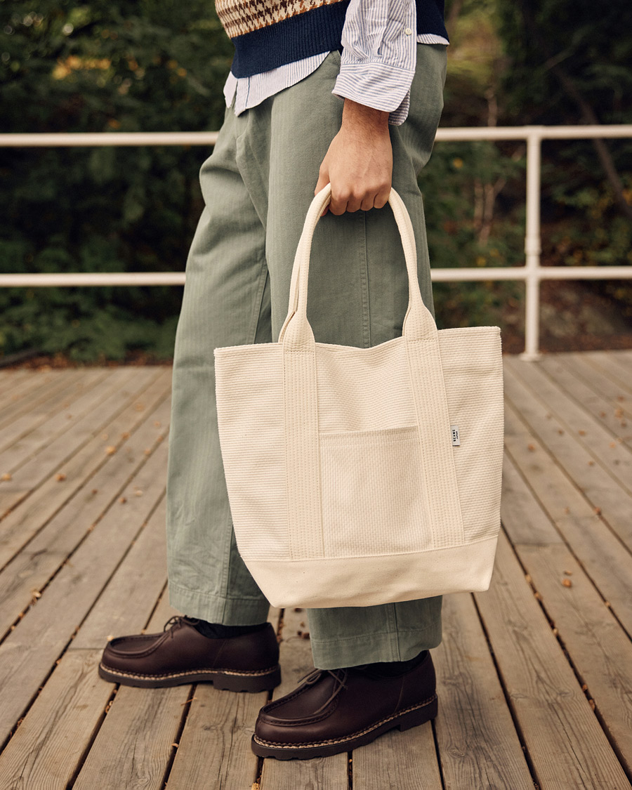 Herren | Beams Japan x Sasicco Obi Tote Bag Natural | Beams Japan | x Sasicco Obi Tote Bag Natural