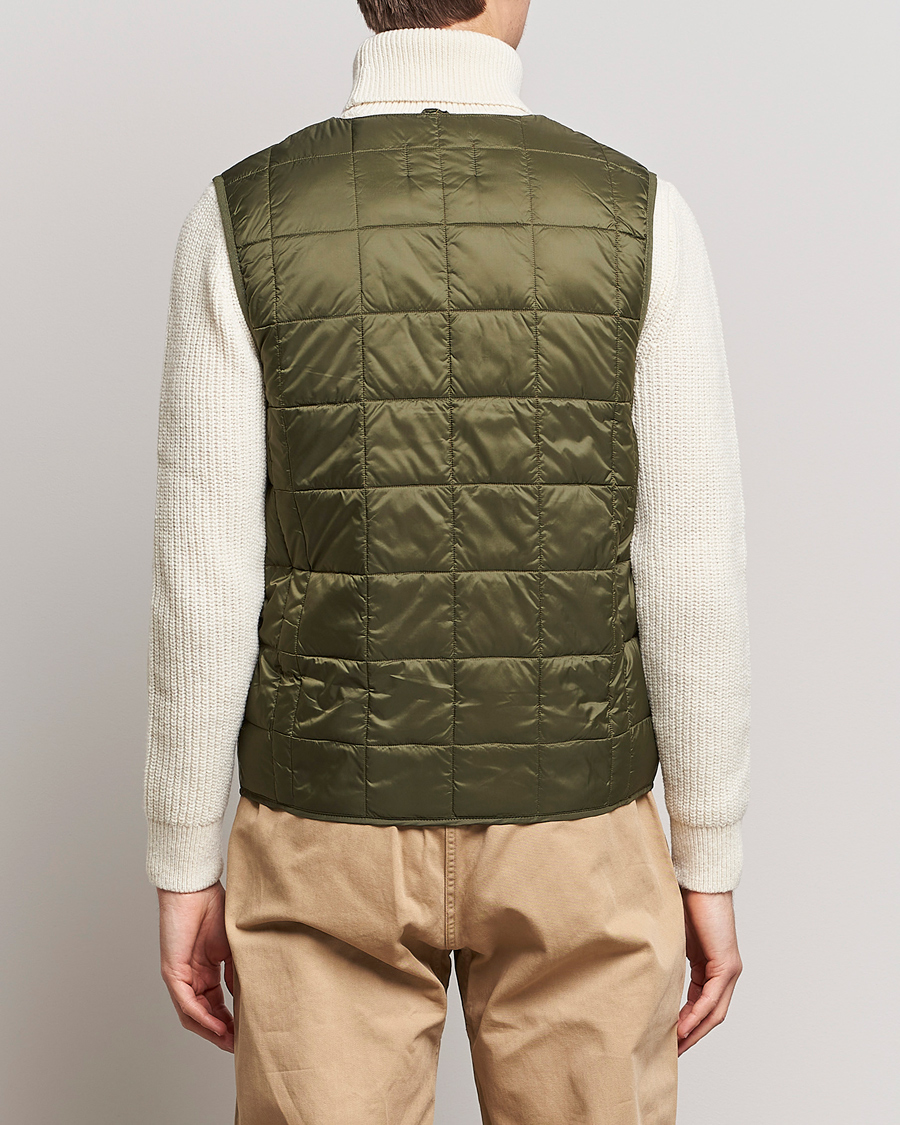 Herren | Jacken | TAION | V-Neck Lightweight Down Vest Dark Olive