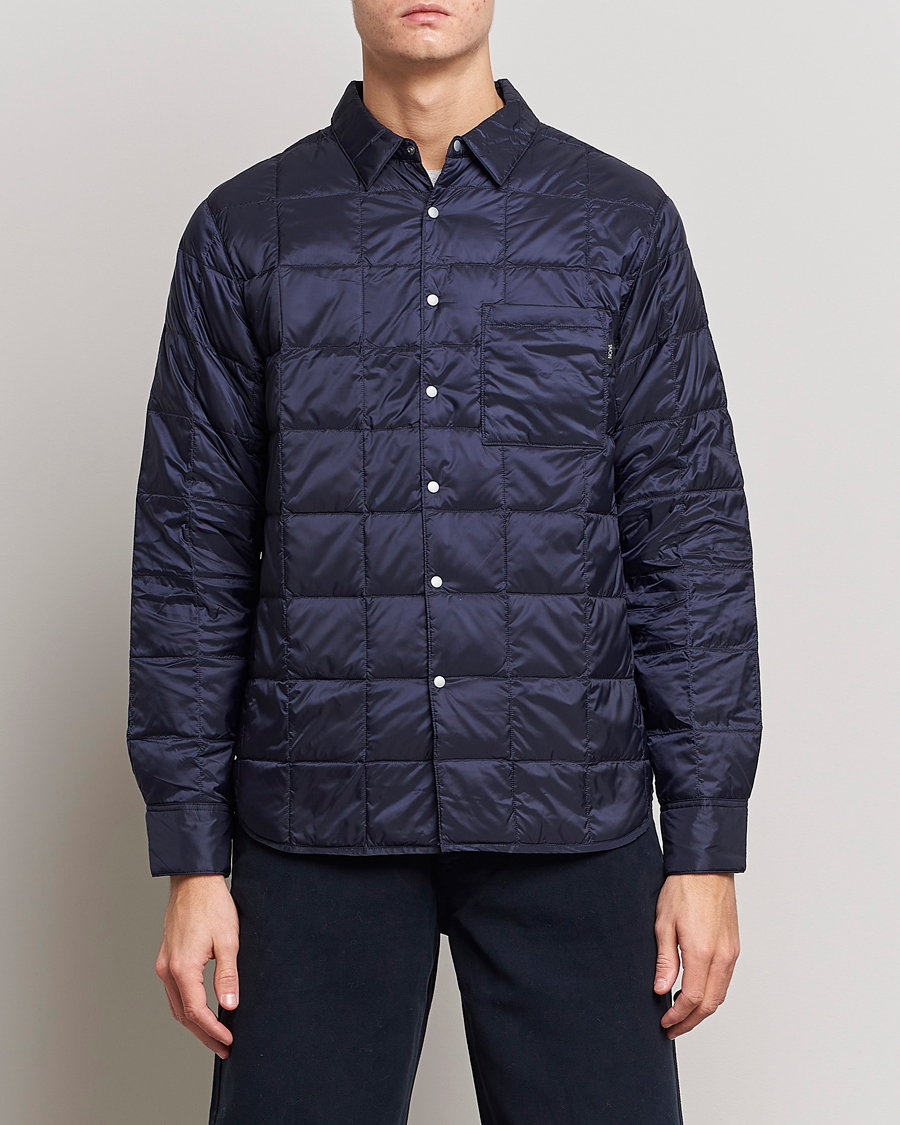 Herren | Hemden | TAION | Lightweight Down Shirt Navy