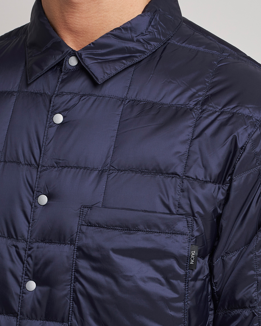 Herren | Hemden | TAION | Lightweight Down Shirt Navy