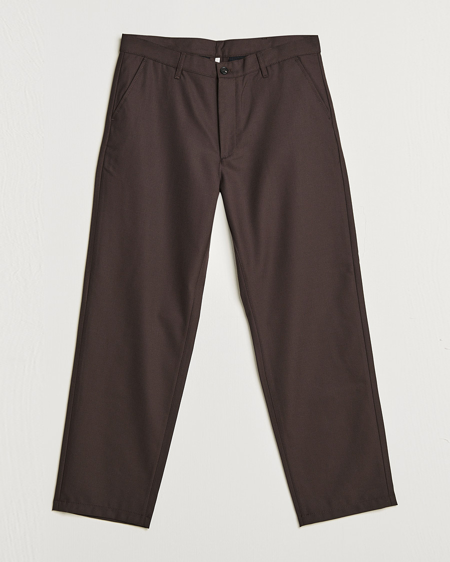 Herren | Hosen | Sunflower | Soft Wool Trousers Brown
