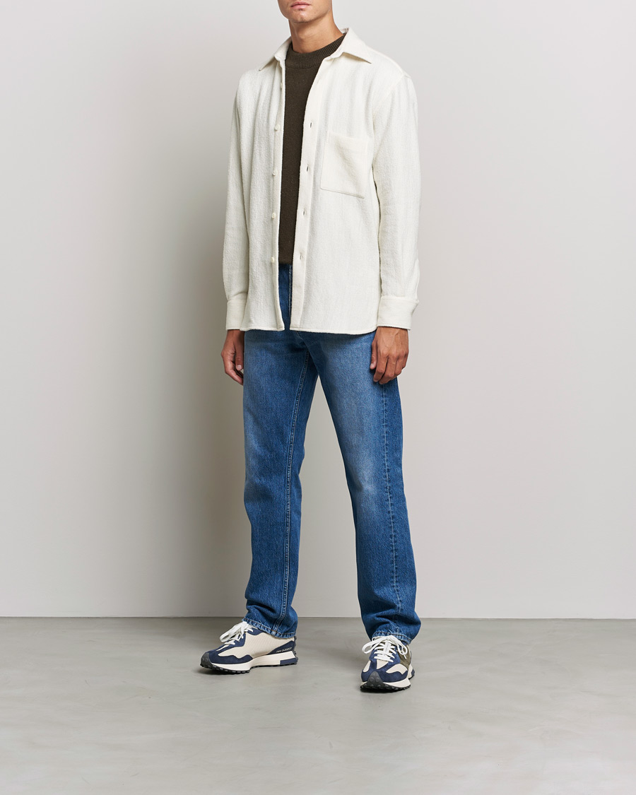 Herren | Hemden | Sunflower | Alan Boucle Overshirt Off White
