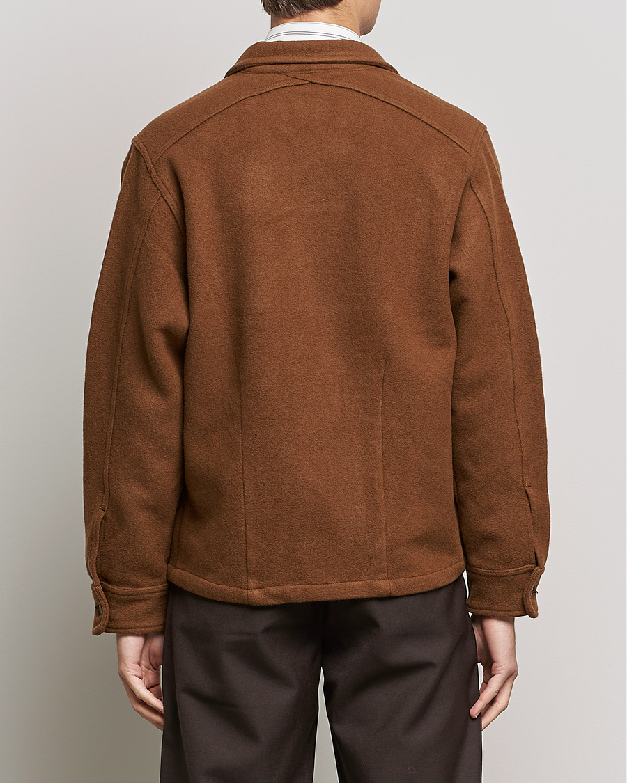 Herren | Jacken | Sunflower | Wool Shirt Jacket Brown